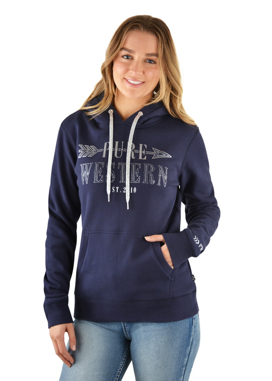 P2W2501560 Pure Western Wmns Ginger Pullover Hoodie