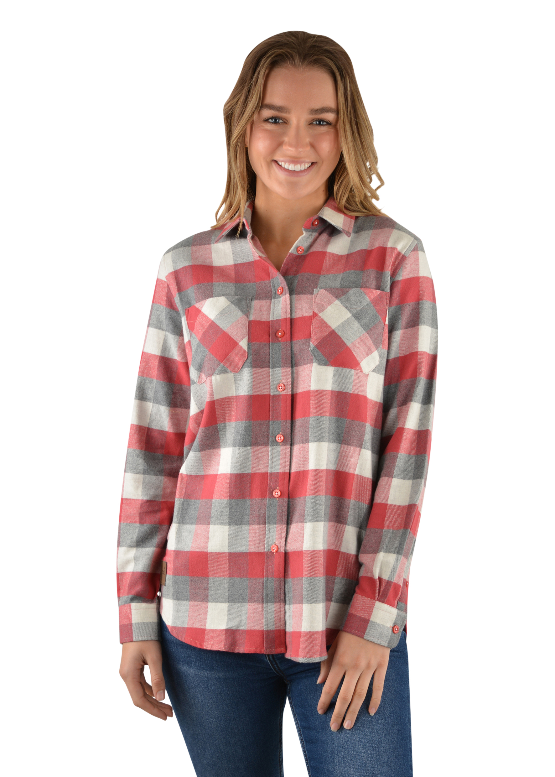 T2W2150175 Thomas Cook Wmns Marlo 2-pkt Flannel Shirt