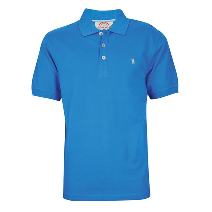 TCP1506009 MENS TAILORED S/S POLO - BLUE