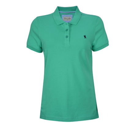 TCP2512059 WMNS CLASSIC STRETCH S/S POLO - PEPPERMINT
