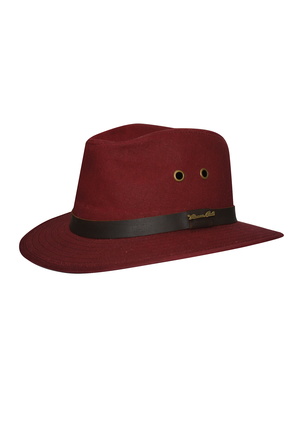TCP1962408 OILSKIN HAT - RED